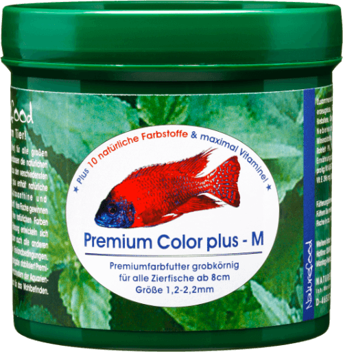 Naturefood Premium Color plus M – farbverstärkendes Zierfischfutter aus dem Sortiment von Aquarissimo