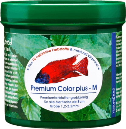 Naturefood Premium Color plus M – farbverstärkendes Zierfischfutter aus dem Sortiment von Aquarissimo