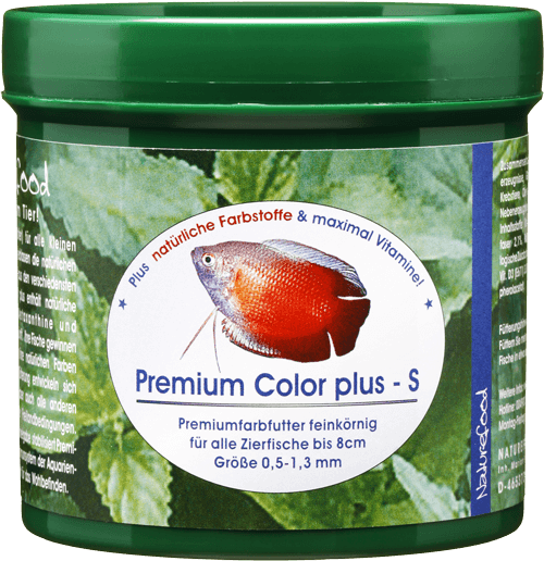 Naturefood Premium Color plus S – farbverstärkendes Zierfischfutter aus dem Sortiment von Aquarissimo