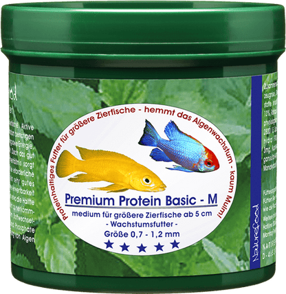 Naturefood Premium Protein Basic M – proteinreiches Hauptfutter für Zierfische aus dem Sortiment von Aquarissimo